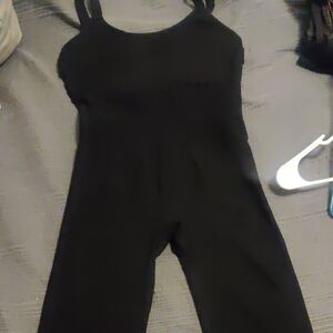 Black Sleeveless Jumpsuit